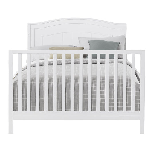 North Bay 4-In-1 Convertible Crib, Snow White, GREENGUARD Gold Certified, Wooden Crib