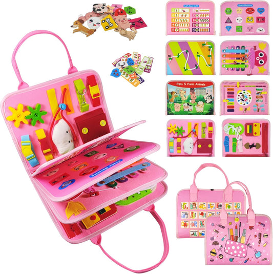 3-5 Year Old Toddler Learning Toy | Fine Motor Skills Development | Montessori Sensory Playset