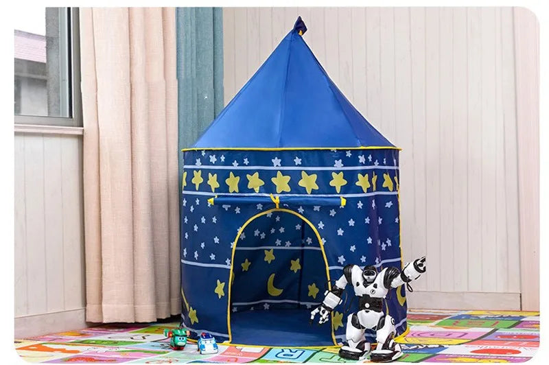 135CM Portable Kids Tent Toys Folding Tents Baby Play House Boys Girls