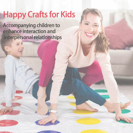 Twist Funny Family Body Twist Move Mat Board Game Party Fun