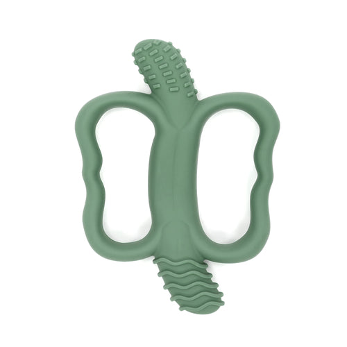 Banana Massaging Teether-Baby Teething Toys 3 Months and Up, Silicone