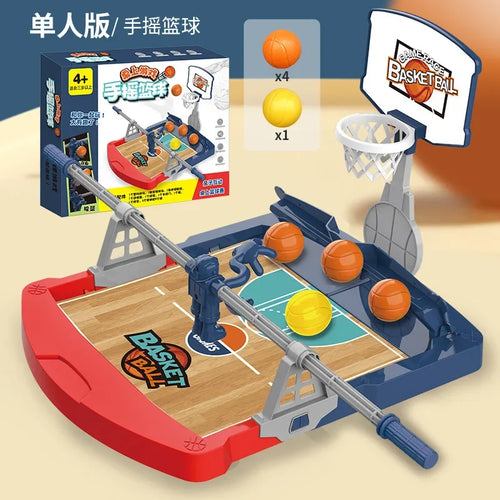 Mini Catapult Fingertip Basketball Toys Portable Party Goal Game