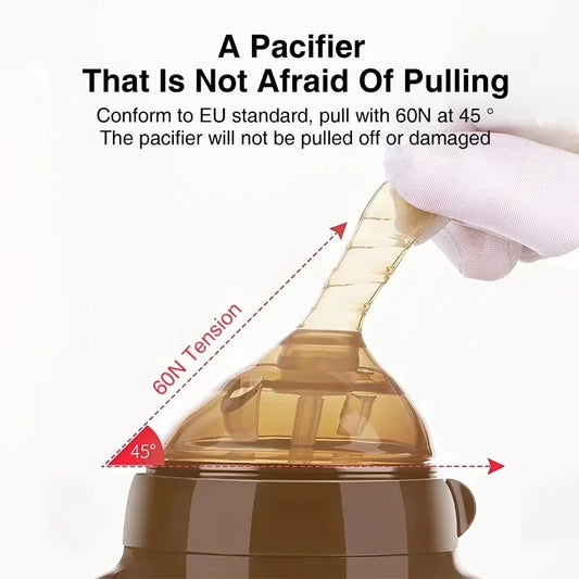 150/240ML Wide Caliber Silicone Tape Soft Imitation Breast Milk Anti