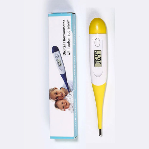 Electronic Digital Thermometer Soft Head Home First Aid Kit