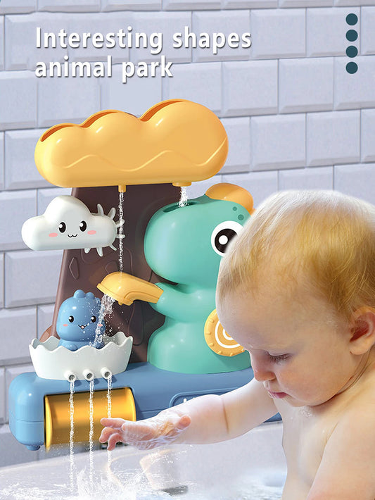 Toddler Bath Toy Baby Sprayer with Fun Dinosaur Design