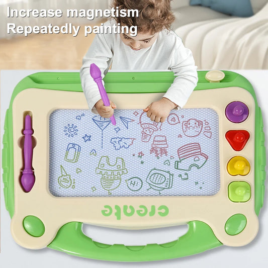 Children's Magnetic Drawing Board Color Puzzle Writing Board