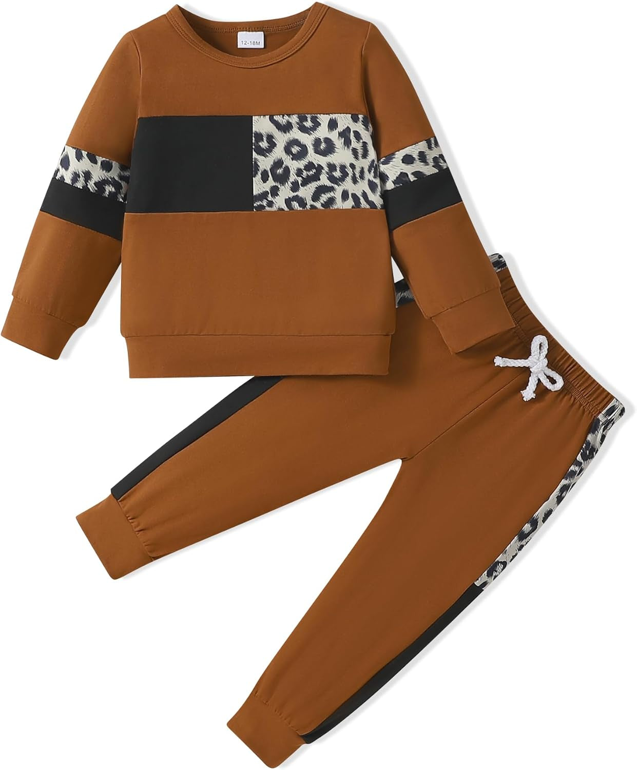 2Pcs Autumn Long Sleeve Clothes Outfits Toddler Girl 12M-7Y