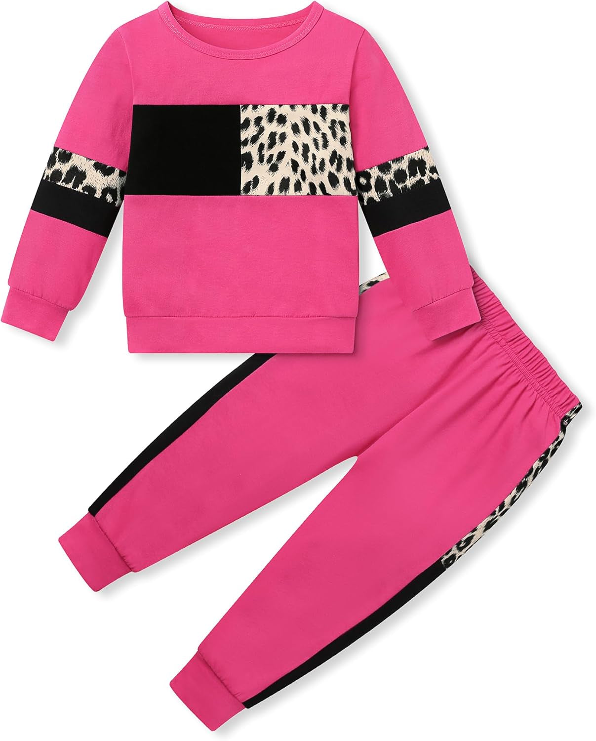 2Pcs Autumn Long Sleeve Clothes Outfits Toddler Girl 12M-7Y