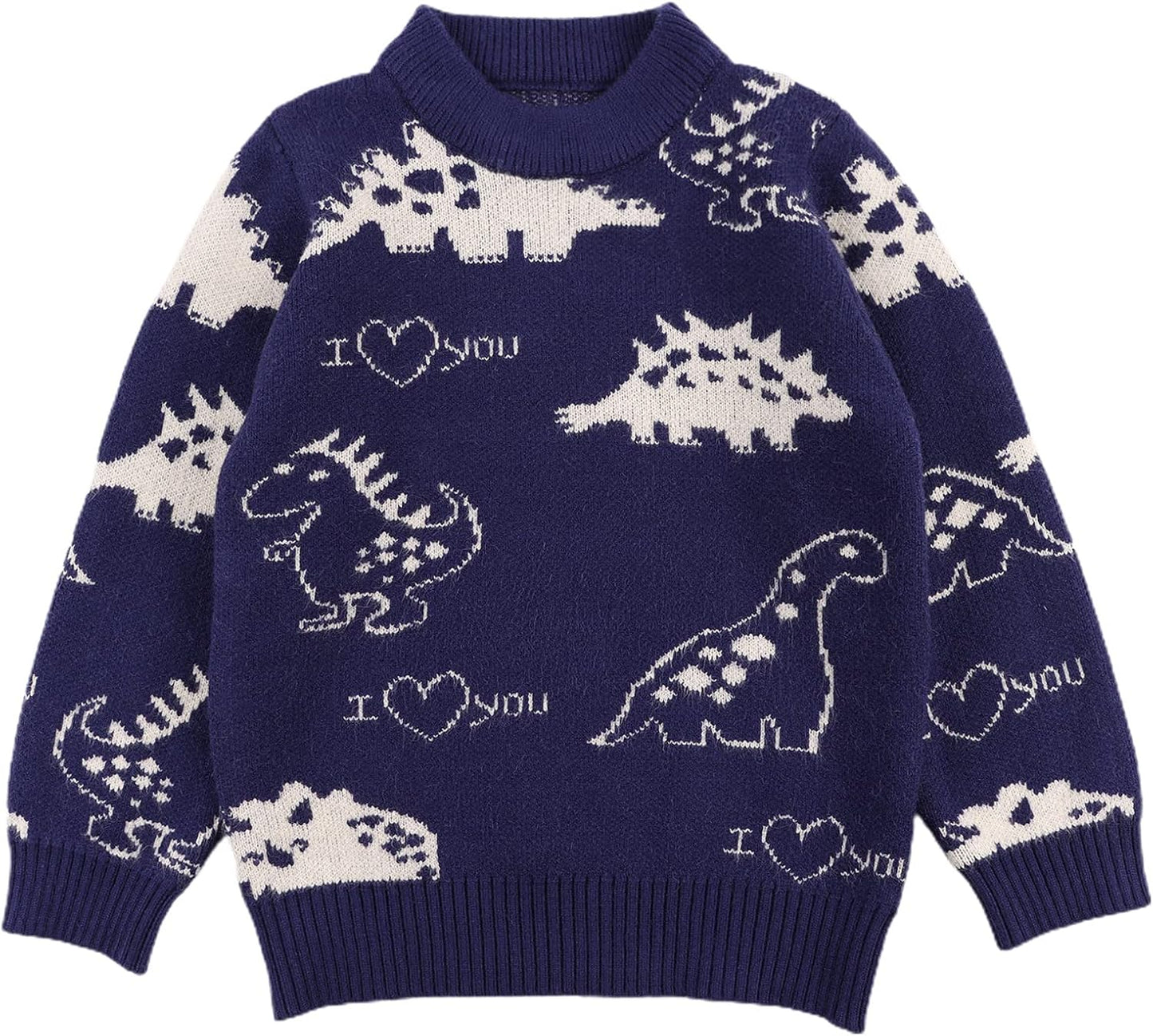  Long Sleeve Crewneck Striped Cotton Pullover Sweatshirt  1-5T