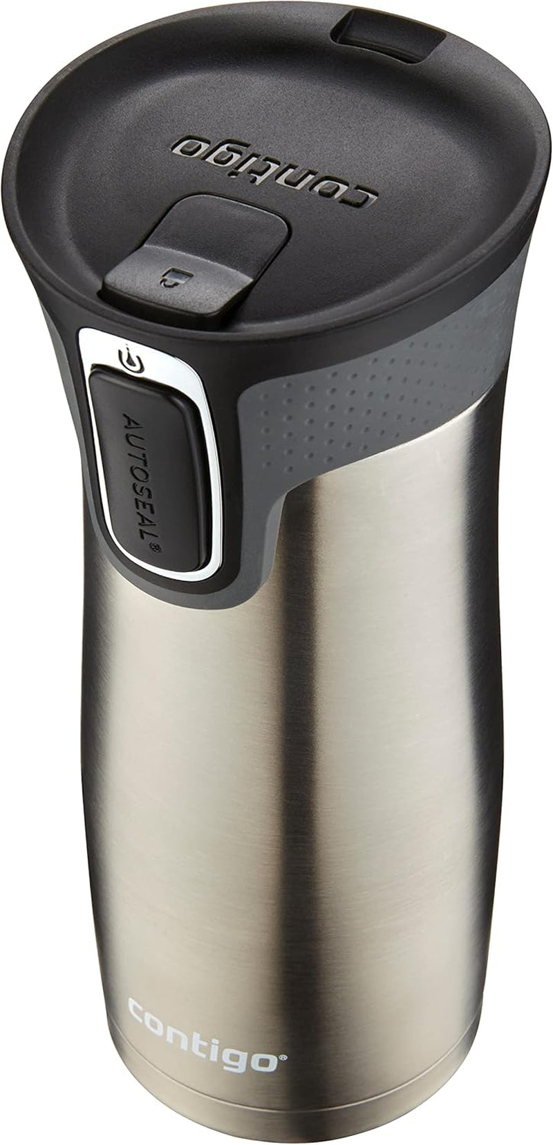 Loop Vacuum-Insulated Grapevine & Stainless Steel Travel Mugs with Easy-Clean Lid