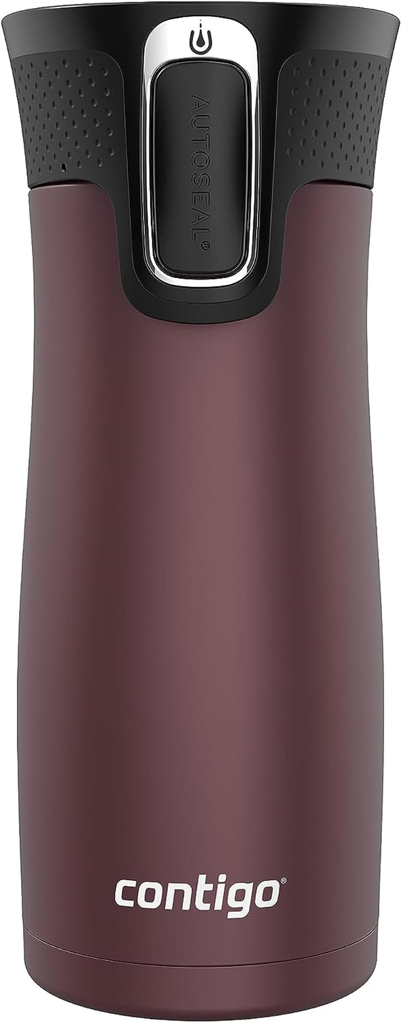 Loop Vacuum-Insulated Grapevine & Stainless Steel Travel Mugs with Easy-Clean Lid