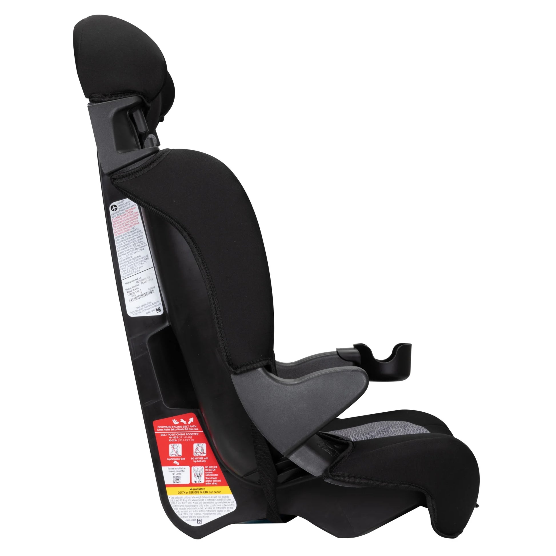 Finale 2-In-1 Toddler Booster Car Seat, Fiberwave II