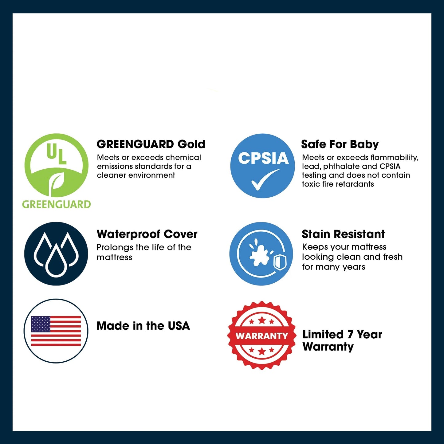 Sertapedic Bloom Toddler Mattress, Sustainably Sourced Fiber Core, GREENGUARD Gold Certified