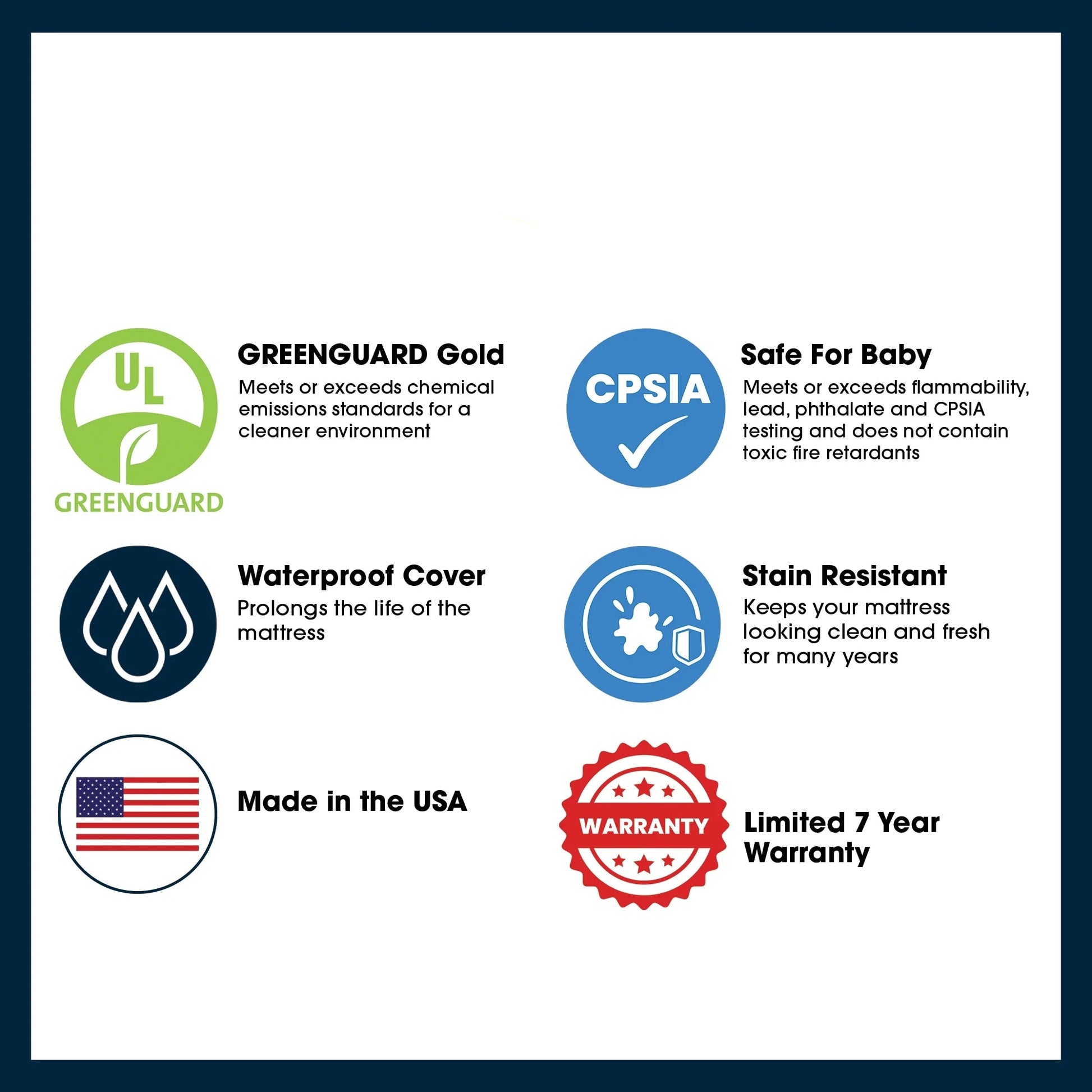 Sertapedic Bloom Toddler Mattress, Sustainably Sourced Fiber Core, GREENGUARD Gold Certified