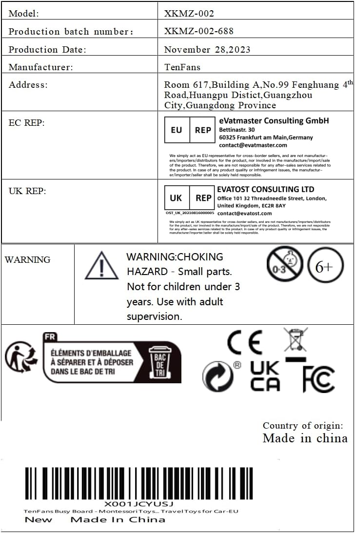 3-5 Year Old Toddler Learning Toy | Fine Motor Skills Development | Montessori Sensory Playset 