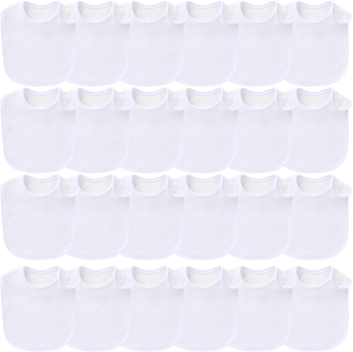 Baby Bibs Soft and Absorbent Organic Cotton Bandana Drool Bibs Set for Boys Girls Newborn 0-36 Months