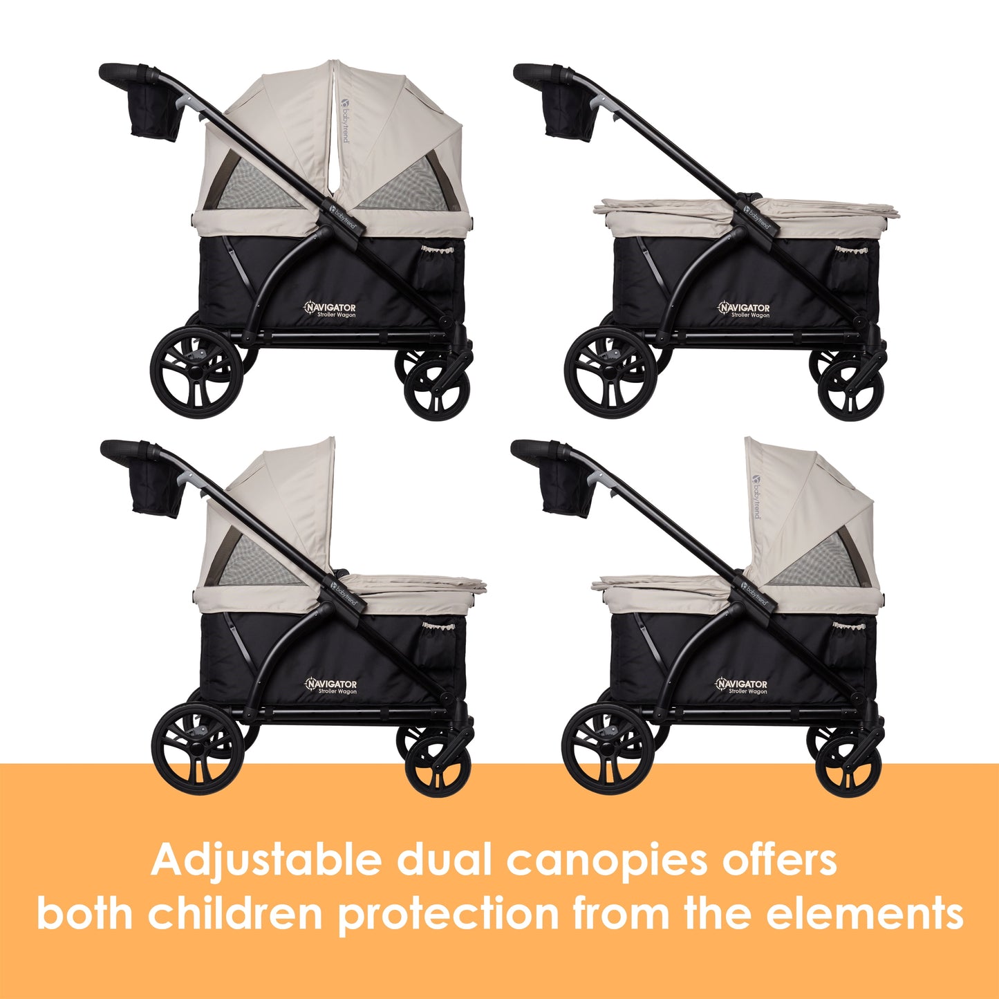 Navigator 2-In-1 Stroller Wagon - Desert Tan