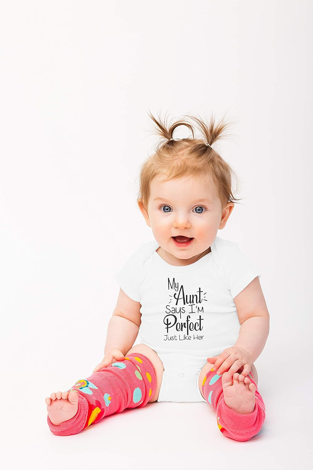My Aunt Says I'M Perfect Just like Her - Funny Baby Essentials Bodysuit - Newborn Clothes