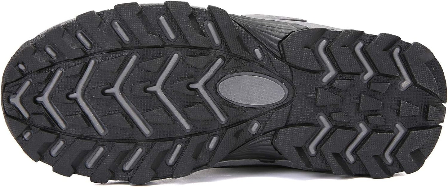 Kids Snow Boots Boys Winter Warm Waterproof Outdoor Slip Resistant Cold Weather Shoes (Toddler/Little Kid/Big Kid)