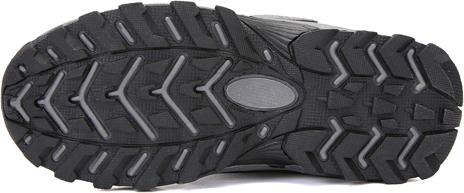 Kids Snow Boots Boys Winter Warm Waterproof Outdoor Slip Resistant Cold Weather Shoes (Toddler/Little Kid/Big Kid)