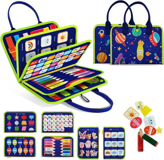 3-5 Year Old Toddler Learning Toy | Fine Motor Skills Development | Montessori Sensory Playset 