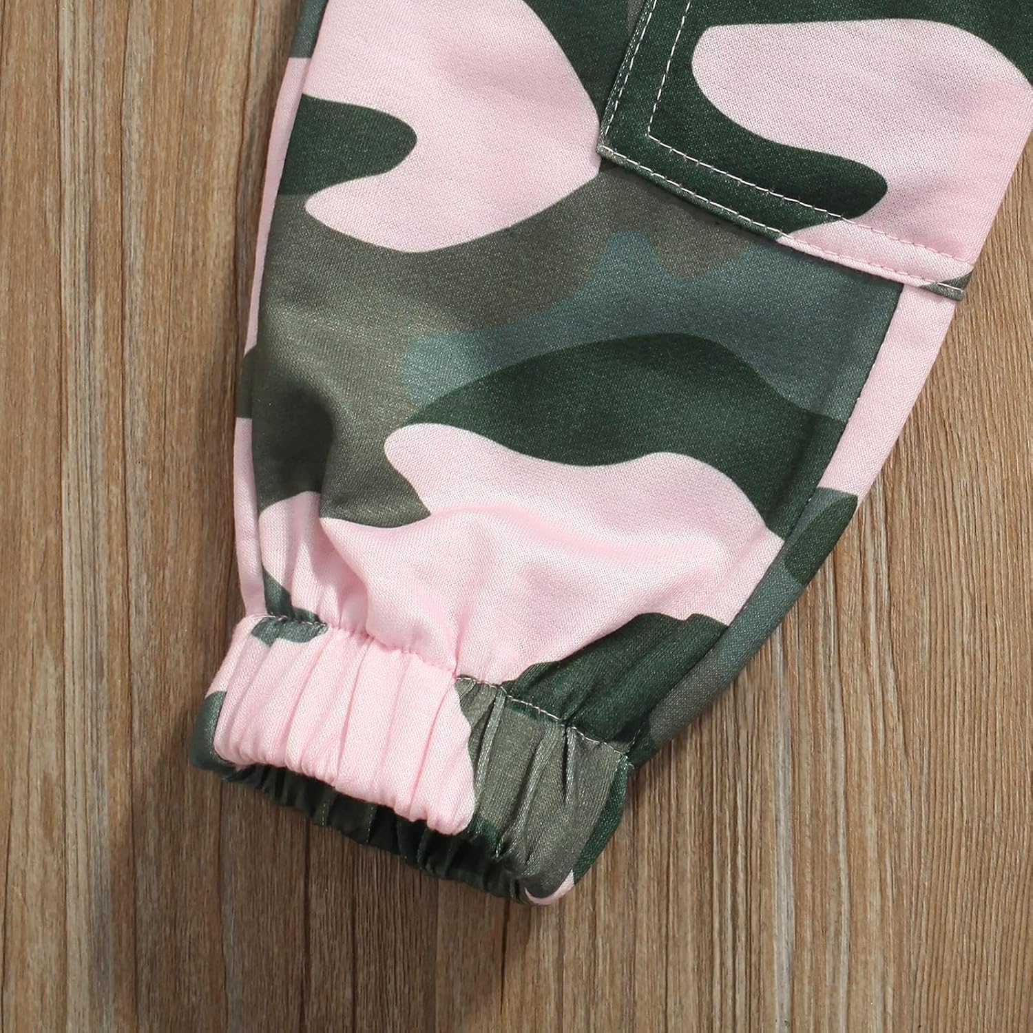 Girls Clothes 2T-6Y Sweatshirt & Camouflage Pants Set Kids Winter Sweatsuit