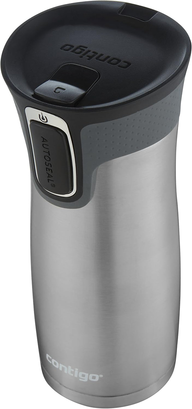 Loop Vacuum-Insulated Grapevine & Stainless Steel Travel Mugs with Easy-Clean Lid
