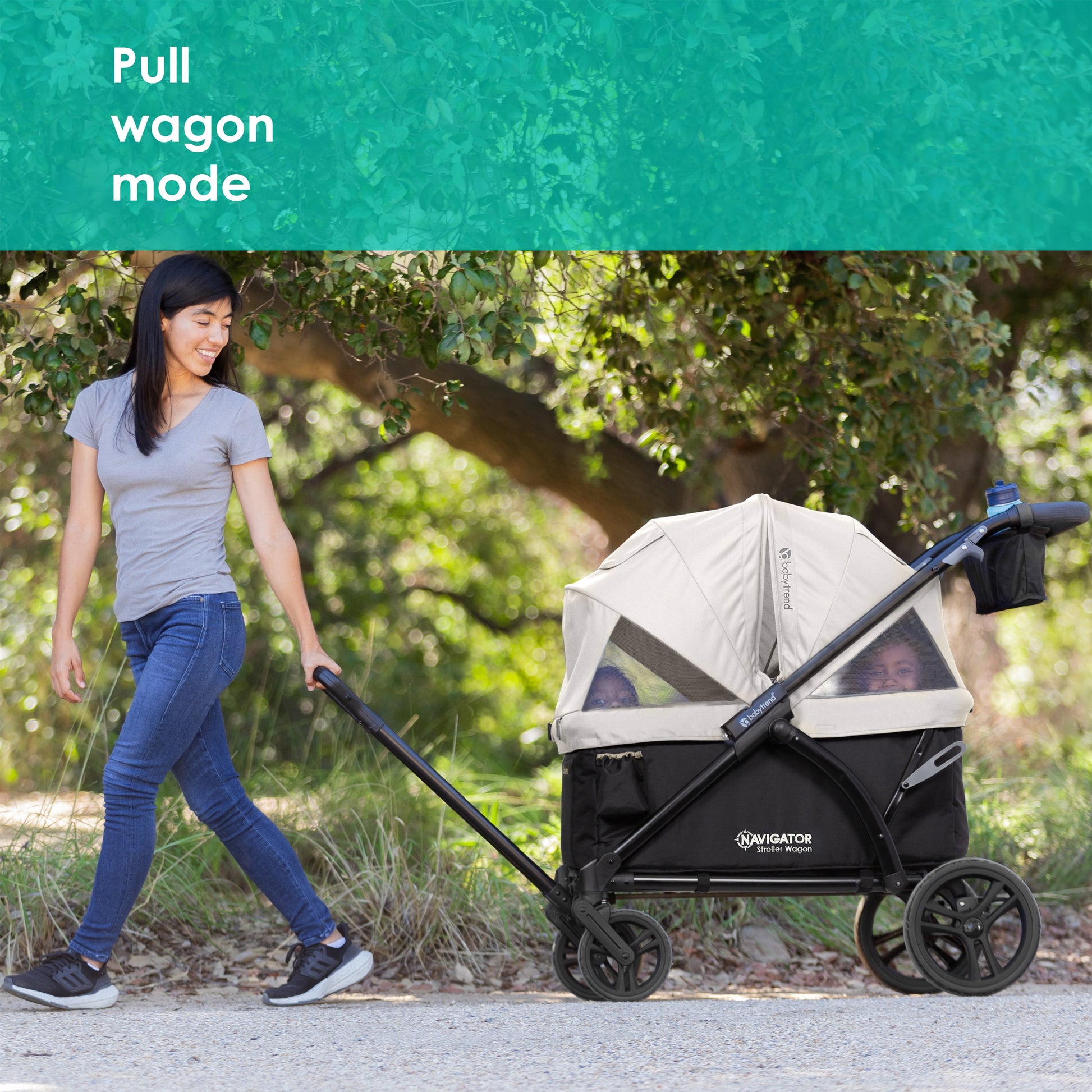 Navigator 2-In-1 Stroller Wagon - Desert Tan