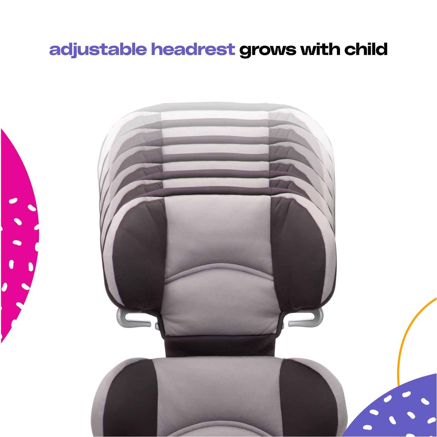  Toddler Trend Belt-Positioning Booster Car Seat, Unisex Single or 3 Pack