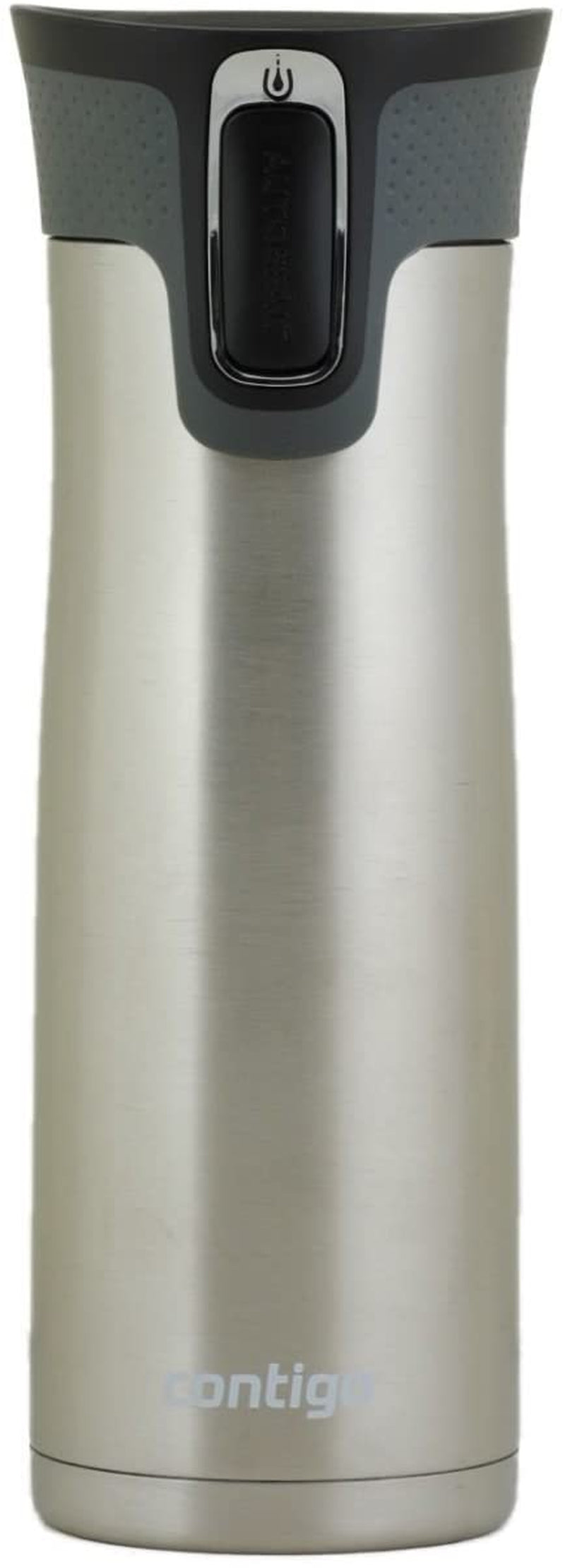 Loop Vacuum-Insulated Grapevine & Stainless Steel Travel Mugs with Easy-Clean Lid