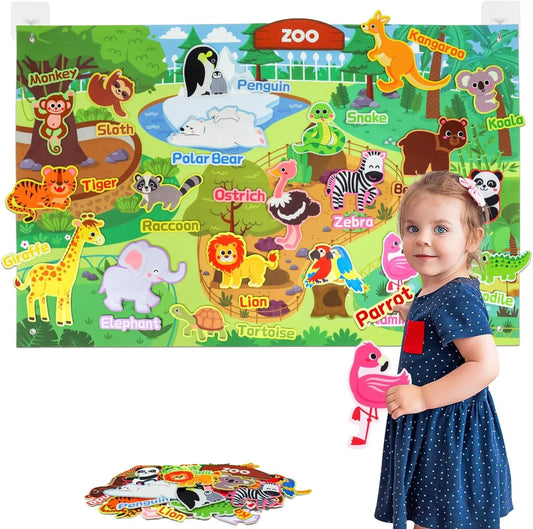 Montessori Felt Board Story Set Toys Preschool Learning Activities