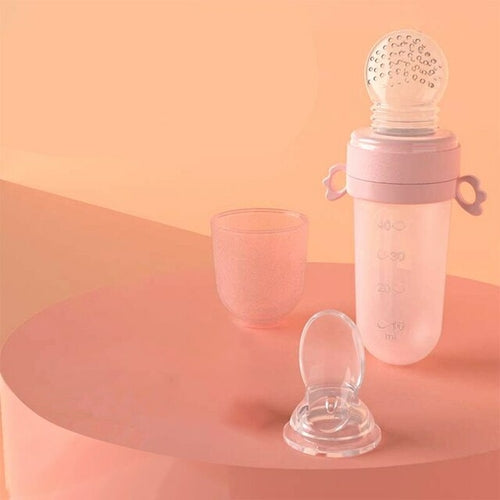 Bottle Squeeze Spoon Silicone Feeder - Baby