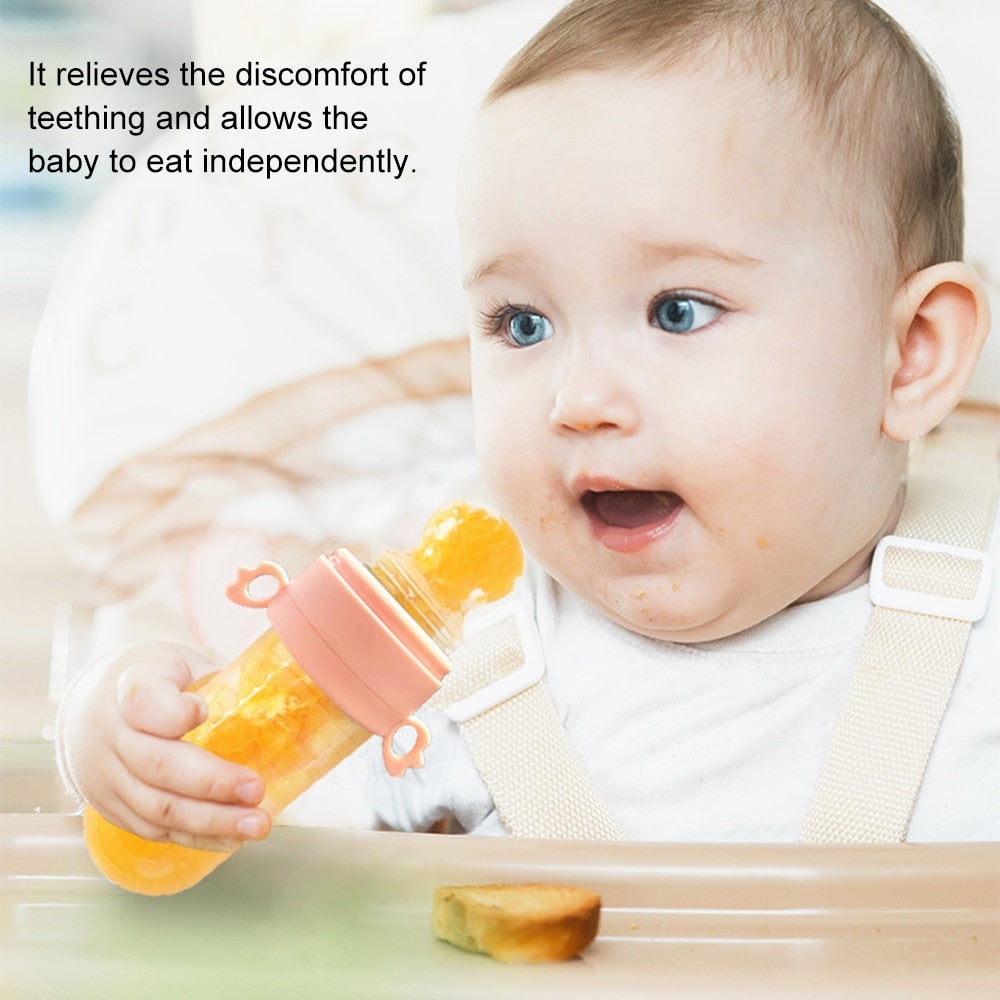 Bottle Squeeze Spoon Silicone Feeder - Baby