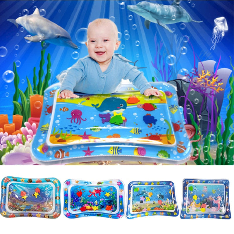 Inflatable Cushion Infant Toddler Water Play Mat