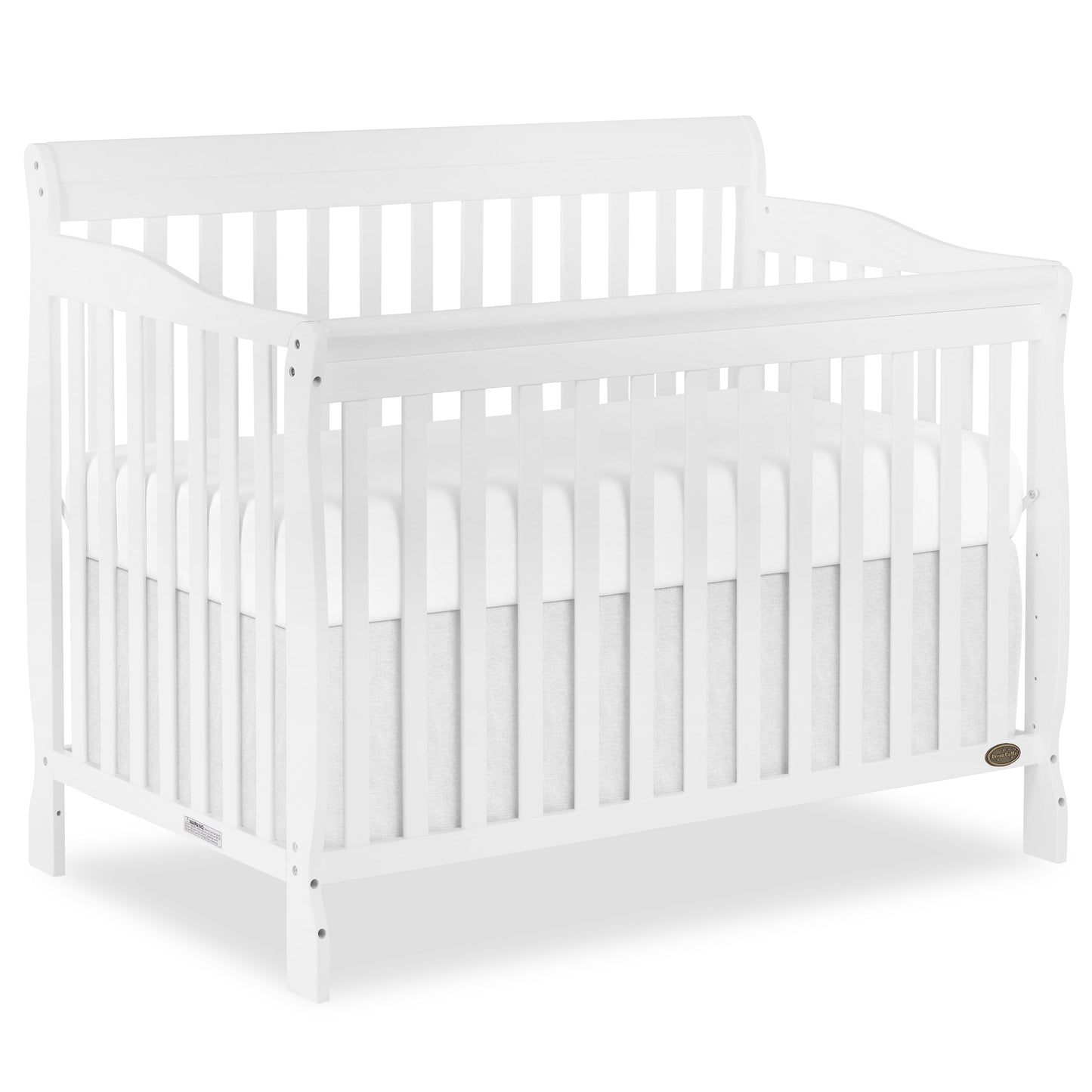 Ashton 5-In-1 Convertible Crib, Mattress Sold Separately, Greenguard Gold and JPMA Certified