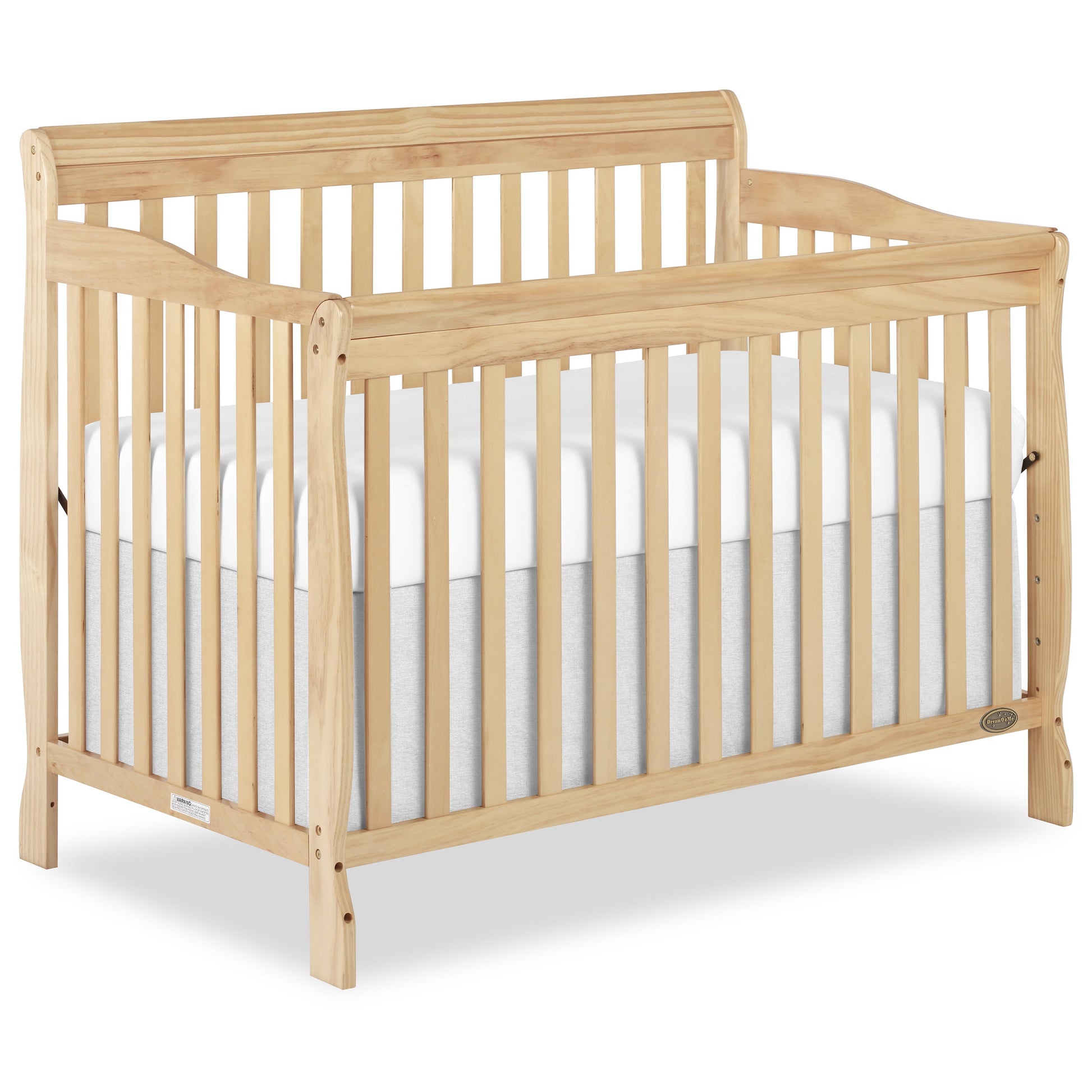 Ashton 5-In-1 Convertible Crib, Mattress Sold Separately, Greenguard Gold and JPMA Certified