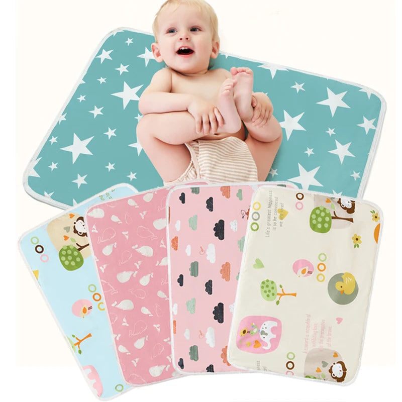 Waterproof Reusable Baby Diaper Changing Mats