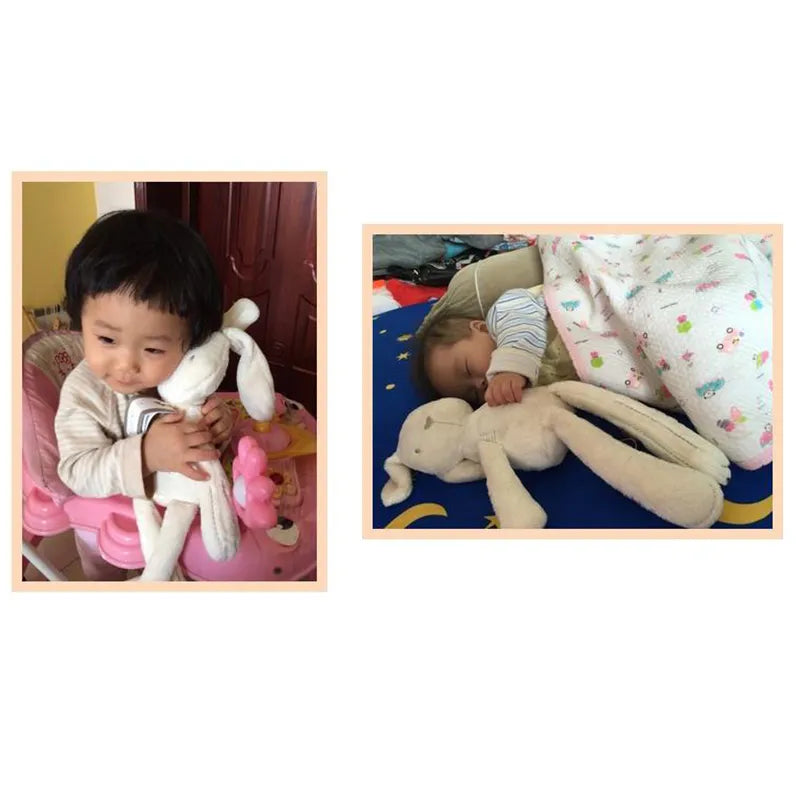 42CM Cute Rabbit Doll Baby Soft Plush Toys For Children Appease