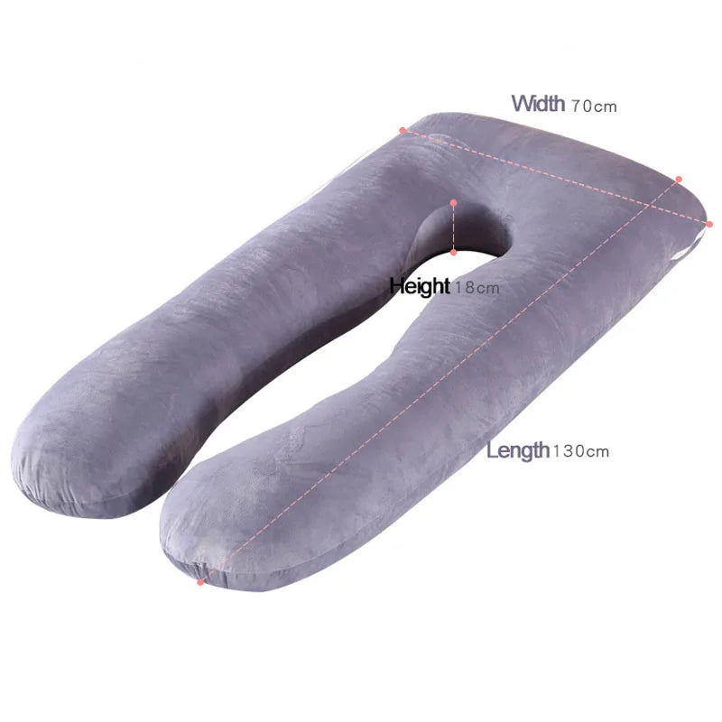 Pregnancy Pillow 130*70cm Sleeping Waist Pillow