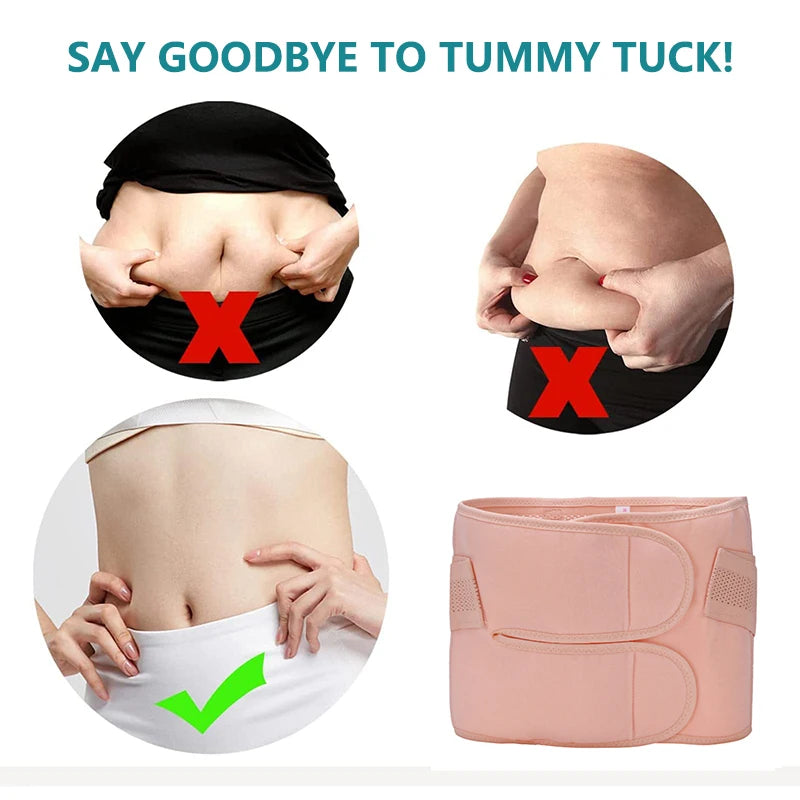 Postpartum Girdle C-Section Recovery Belt Back Support Belly Wrap