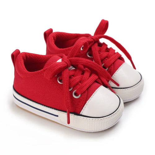 Baby Boys Girls Canvas Shoes Non-slip Rubber
