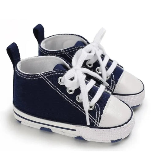 Boys Girls Classic Canvas Casual Sneakers Newborn First
