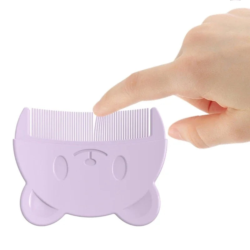 Baby Hair Comb Children Hair Soft Teeth Cradle Caps Hair Combs