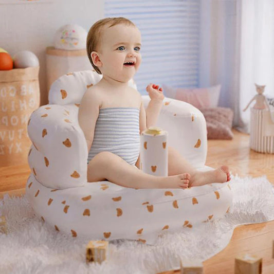 Baby Inflatable Puff Portable Chairs PVC