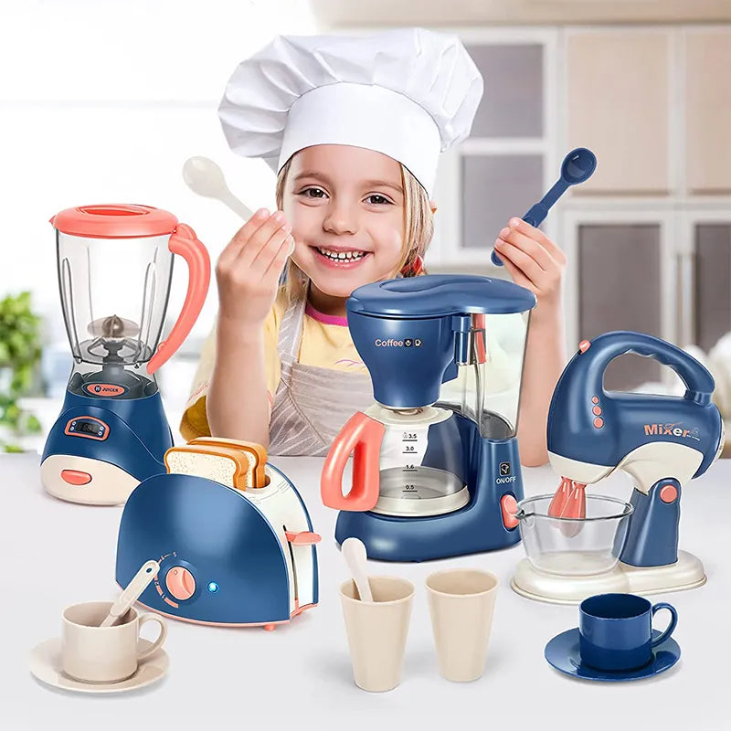 Mini Household Appliances Kitchen Toys, Pretend Play Set