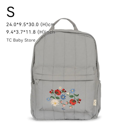 Solid Color with Design Backpack Parent-Child