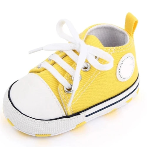 Boys Girls Classic Canvas Casual Sneakers Newborn First