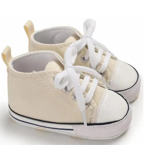 Boys Girls Classic Canvas Casual Sneakers Newborn First