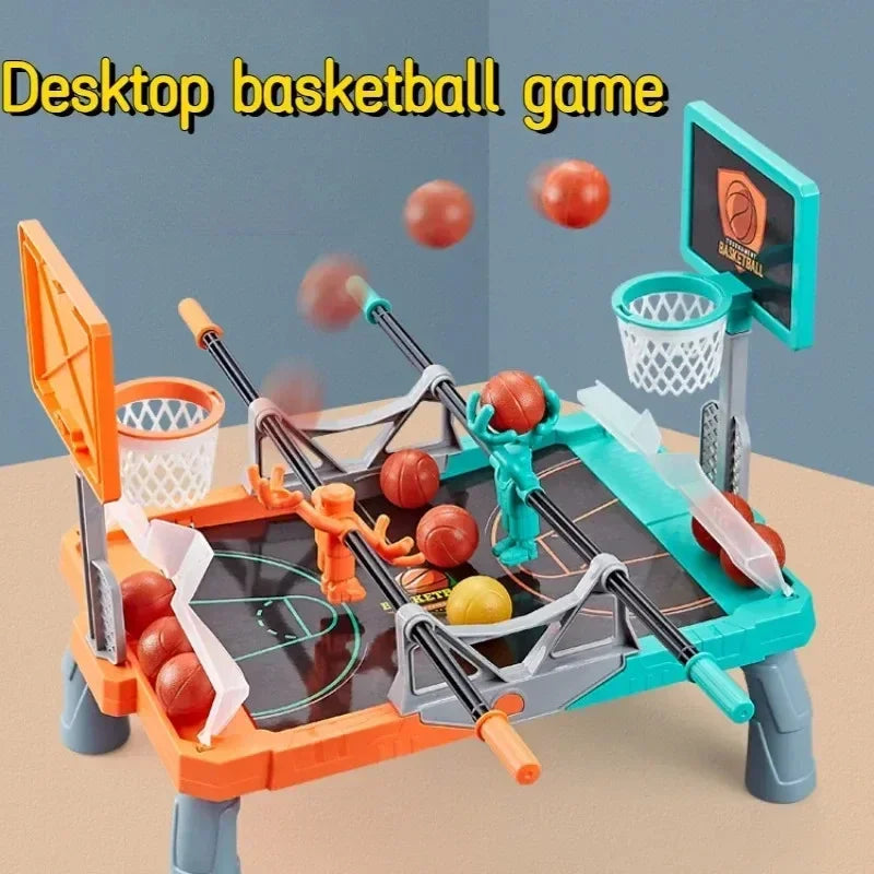 Mini Catapult Fingertip Basketball Toys Portable Party Goal Game