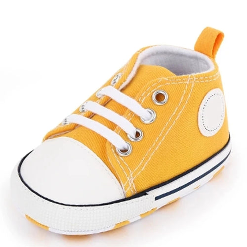 Boys Girls Classic Canvas Casual Sneakers Newborn First